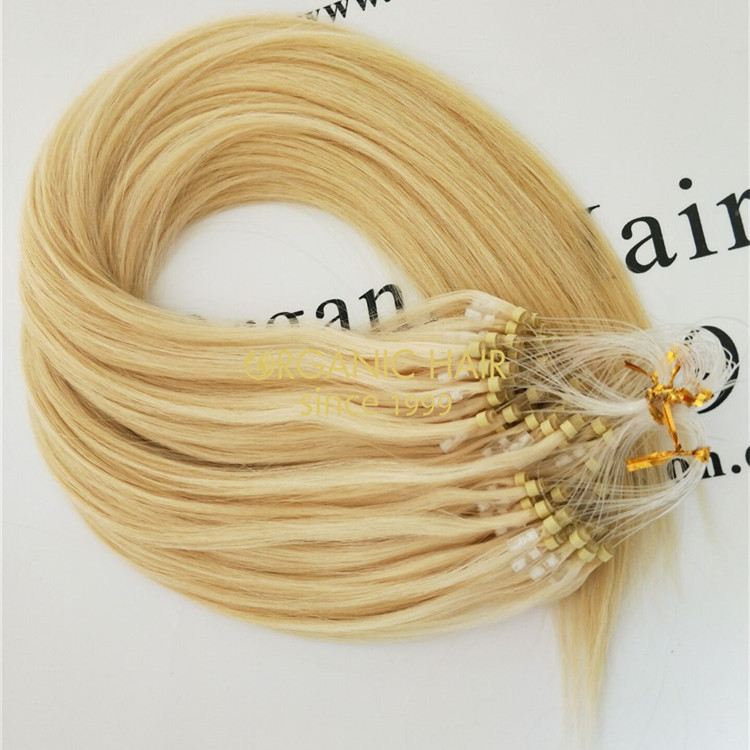 Wholesale best micro ring hair extensions #60color X46